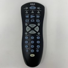 RCA RCU410 Universal Remote Control VCR, DVD/AUX, DBS/CBL, TV Used Good Tested.