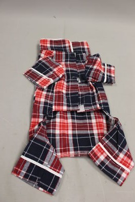 Fabdog Blue Plaid Pajamas 12