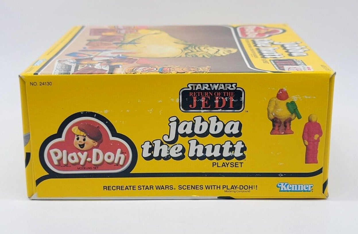 Vintage Kenner Star Wars 1983 Jabba The Hutt Playdoh RARE Han Solo