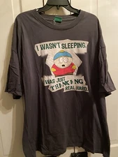 South Park Cartman Not Sleeping T-Shirt Comedy Central Authentic Sweet 2XL