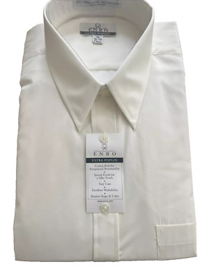 enro ultra pinpoint dress shirt Enro Non-Iron Button Down Dress Shirt