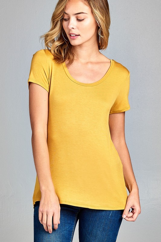売れ筋商品|||オルセン Tシャツ トップス レディース Women's Round Neck T-Shirt Capri blue s-l1200.jpg