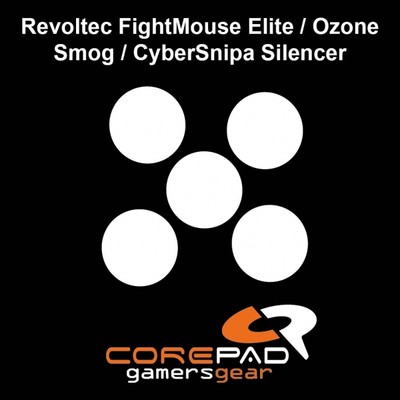 Corepad Skatez Revoltec FightMouse Elite Ozone Smog CyberSnipa Mausfüße Teflon