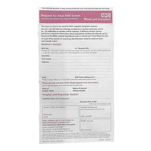 Medical Specimen Sample NHS Bags Document Form Peel & Seal Closure eBay