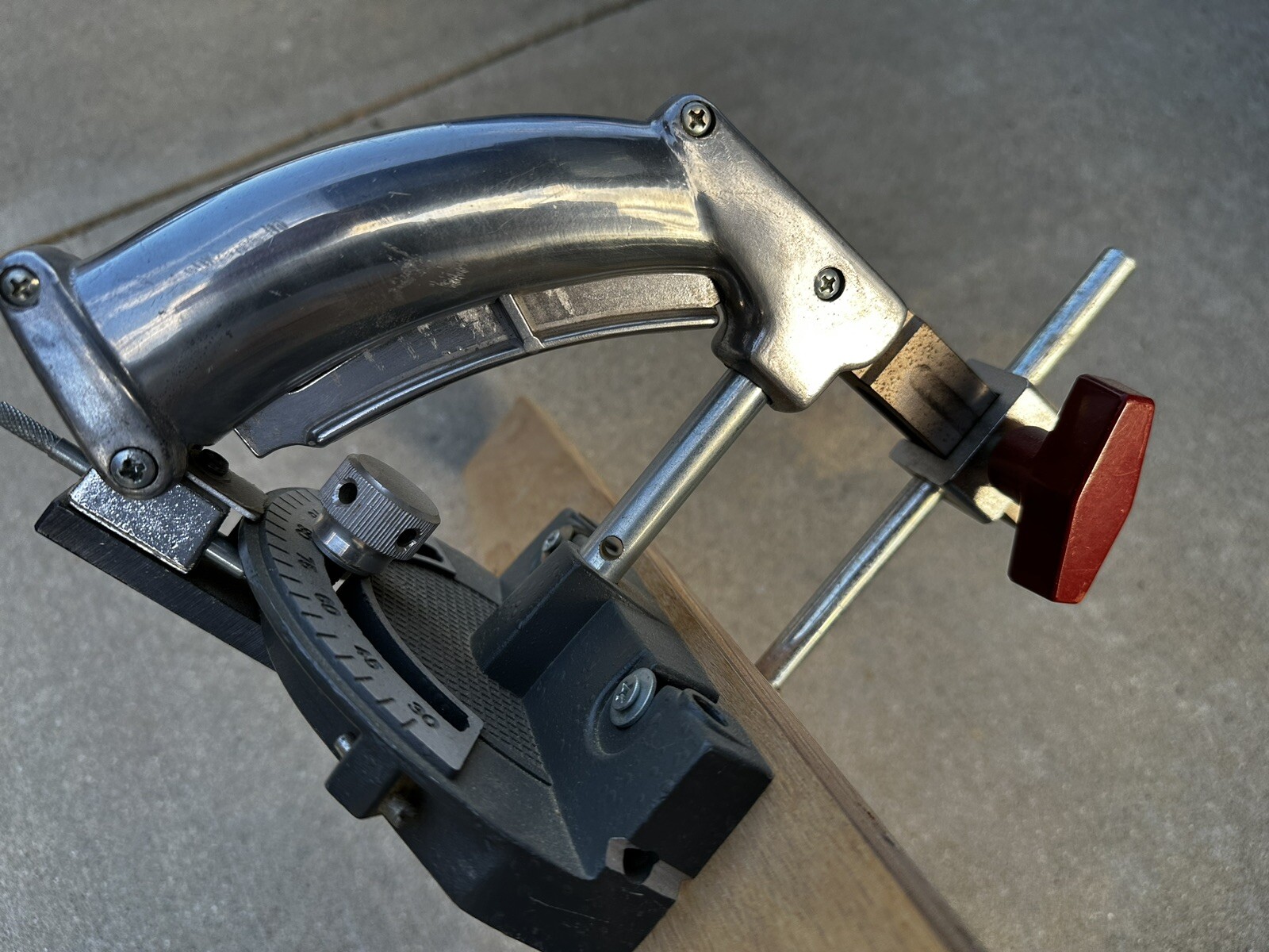 Shopsmith mark V 5 500 505 510 miter gauge w/ hold down EXCELLENT eBay