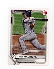 Nick Madrigal Cards - RC's, Base, Inserts, etc. - You Pick - Chicago Cubs 🔵🔴
