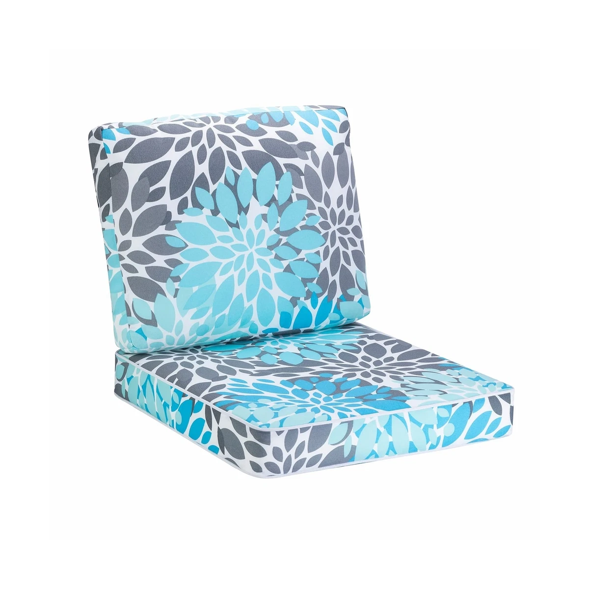 JMGBird Outdoor Seat Back Chair Cushion Tufted Pillow Indoor Deep