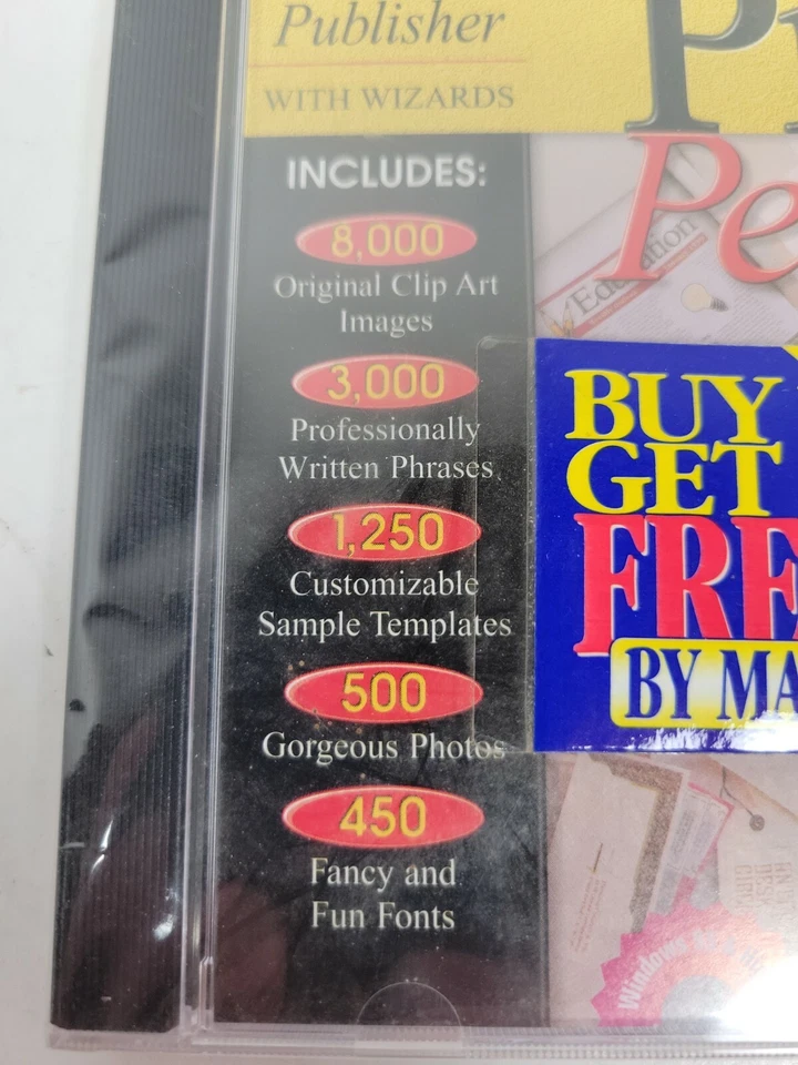 Print Perfect Gold CD SEALED Windows 95 Windows 98 - Image 2 of 4