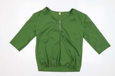 Wardrobe Wizard Damen Bluse grün Polyestermischung Größe XL