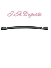 Plain Leather Browband Open Snap Genius Leather Straight,U Shape For sale Full