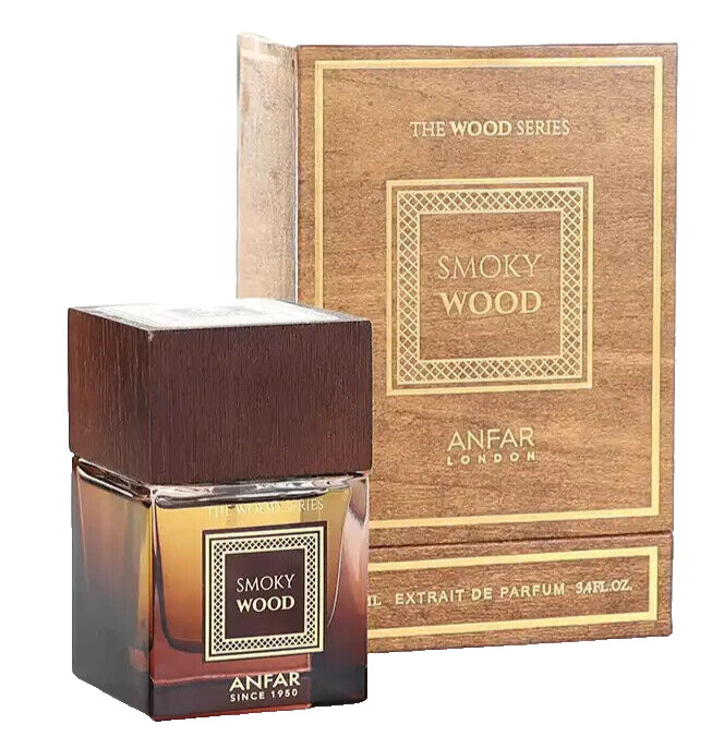 Smoky Wood Extrait de Parfum Unique Perfume for Men & Women 100ml - Anfar London