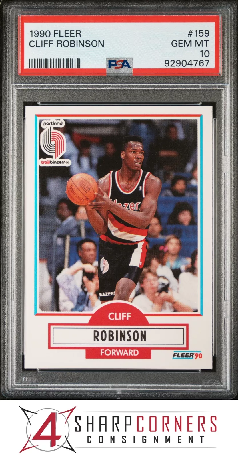 Cliff Robinson trading card