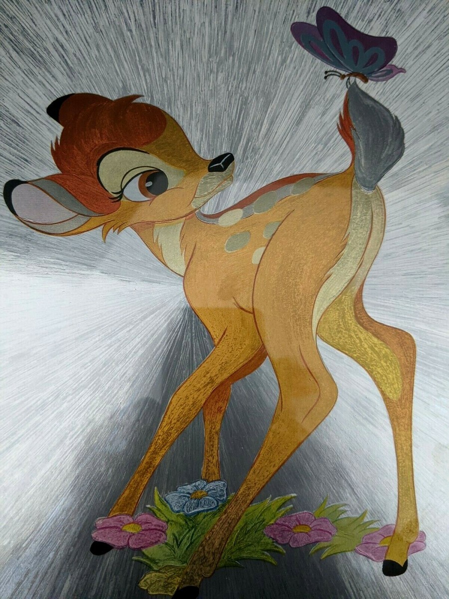 Bambi Walt Disney Company Picture vintage made USA # 3712