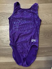 GK Elite Gymnastics leo girls Medium / Purple