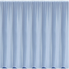 Sue Plain White Net Curtain With Lead Weighted Bottom  FREE POSTAGE