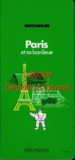 Guide Vert Michelin de Paris et sa Banlieue-1ére édition de 1972