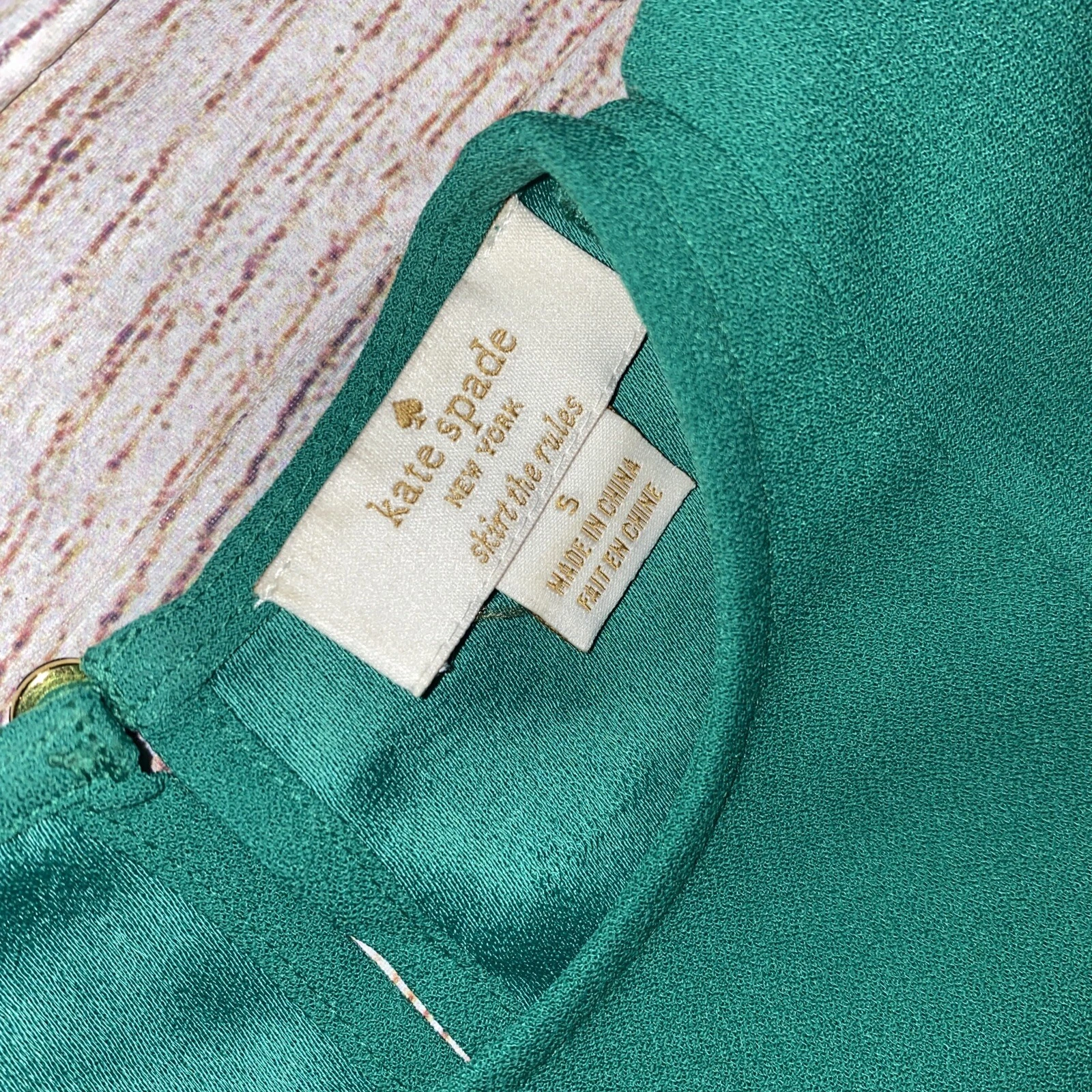 Abito verde Kate Spade taglia 5 Kelly fantasia matrimonio festa