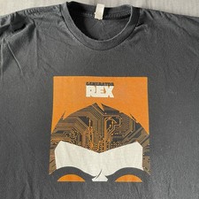 Generator Rex Shirt Mens Large Cartoon Network Studios Crew Man Of Action RARE