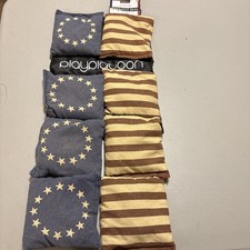 Play Platoon Premium Weather Resistant Cornhole Bags - Betsy Ross VTG July 4th