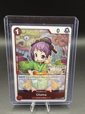 PSA10 お玉 OTAMA JUDGE PACK VOL.1 プロモ One Piece TCG Otama OP01-006 Judge Pack Vol 1 Promo Stamped Foil