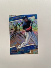 Ronald Acuna Jr. - 2018 Panini Chronicles Revolution Rapture #22 Rookie Card RC. rookie card picture