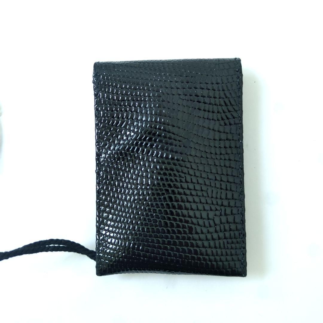 Dries Van Noten Small Pouch Coin Case Black Leather | eBay