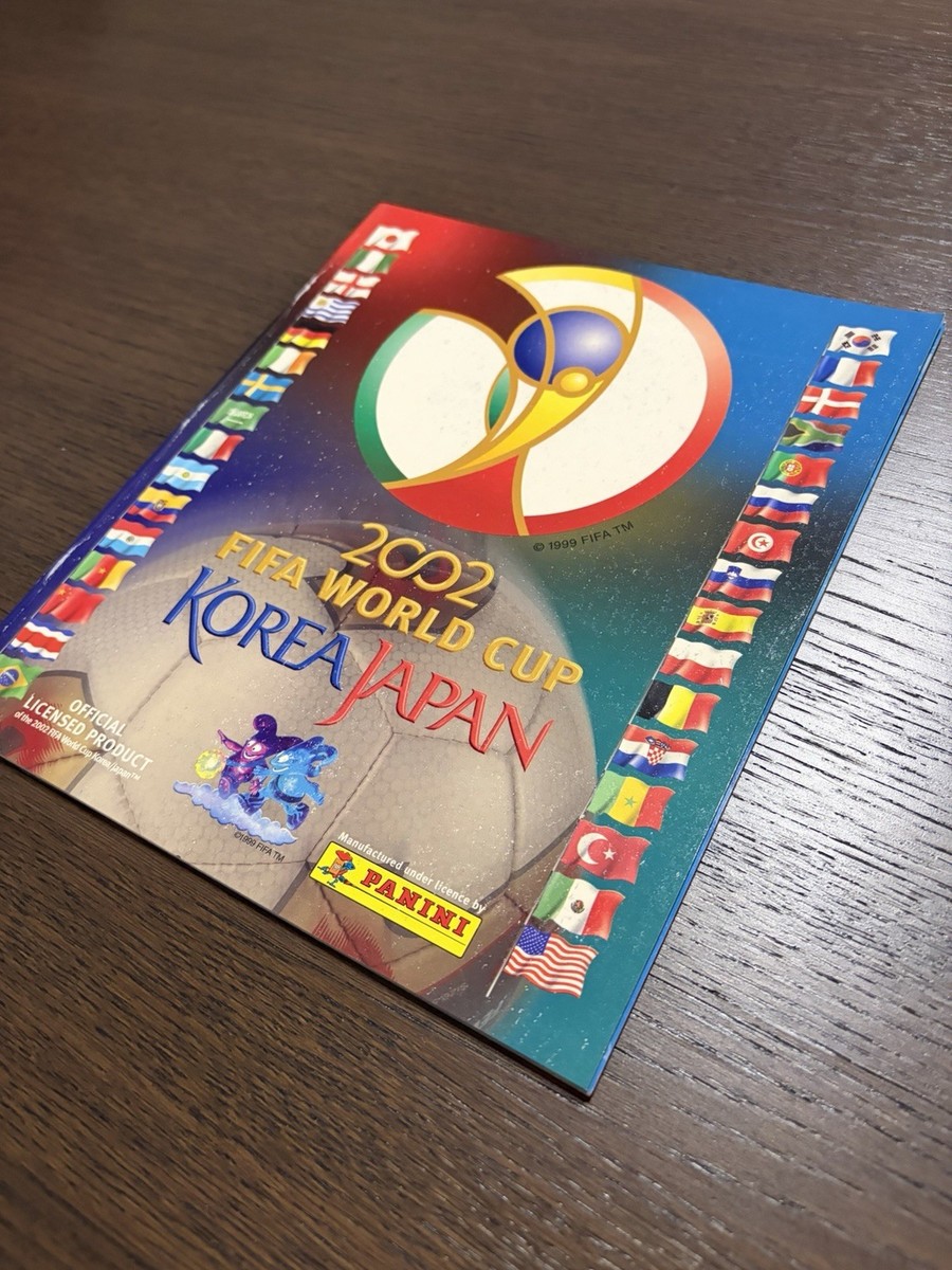 2002 Panini World Cup Korea Japan Empty Album Not Sealed Authentic Original View 4
