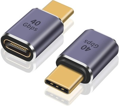 USB C Extender Adapter 40Gbps 8K 60Hz USB C Male to Female Extension Adapter