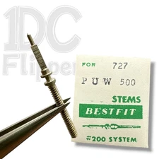 PUW 500 401/231 WINDING STEM BestFit 200/727F, 0.90, 12.6mm Buren 378 Read!