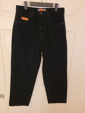 Empyre Relaxed Skate Corduroy Black Pants Men  s Size 30x27 Straight streetwear