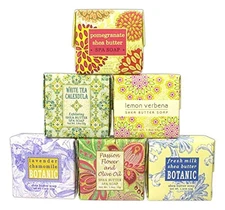 Bundle of 6 Greenwich Bay Trading Co. Soaps - 1.9oz Soaps in The Following Sc...