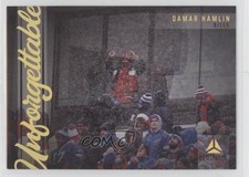 2023 Panini Luminance Unforgettable Orange /100 Damar Hamlin #U-20 1o8k