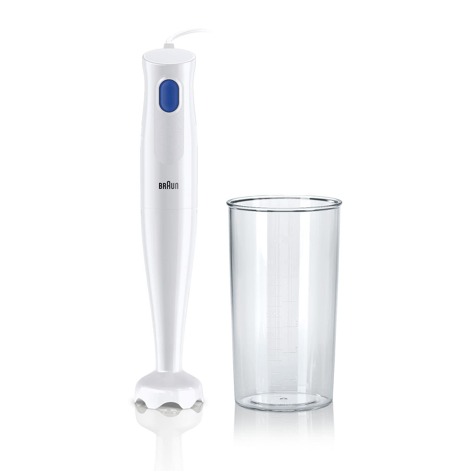 Braun 450W Multiquick Hand Blender - White - Image 3