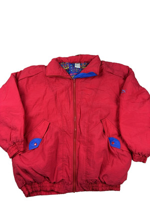 Vintage 90s Puma Puffer Jacket Rare Boxy Fit Neu- L / XL Daunenjacke Style