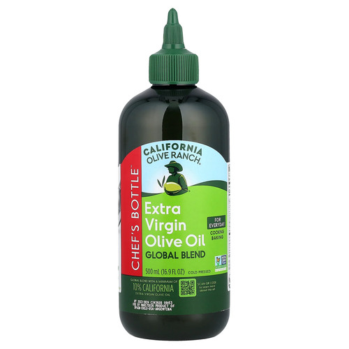 Chef's Bottle™, Extra Virgin Olive Oil, Global Blend, 16.9 fl oz (500 ml)