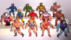 Vintage M.O.T.U Action Figure Lot He-Man, Skelteor Jitsu, Fisto, buzz Off & More