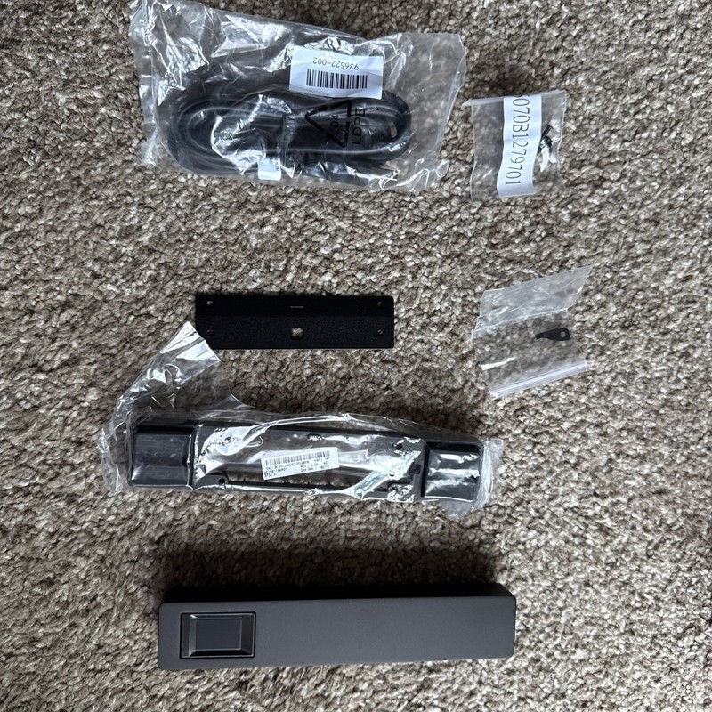 NEW HP Engage One Prime Fingerprint Reader, Black - 4VW57AA - Open Box