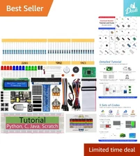 Raspberry Pi Super Starter Kit - 88 Projects & Multi-Language Coding Guide