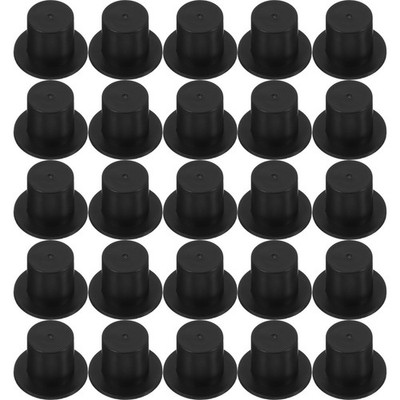 100 Pcs Christmas Tree Hat for Kids Miniature Hats Crafts Tiny Top Bulk Toys