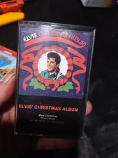 Elvis Presley- Elvis  Christmas Album Cassette. 1985 RCA. Vintage 