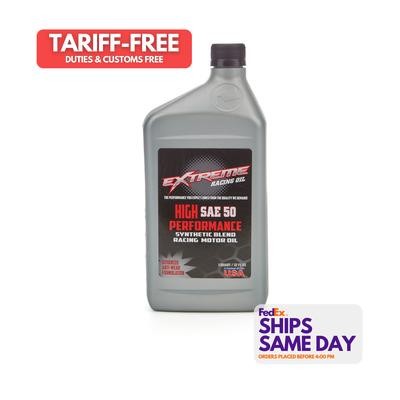 1 qt Extreme Oil EROHPSAE-50Q 50W Semi-Synthetic Motor Oil Pack of 1 Performance