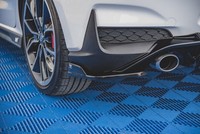 Maxton Design Diffusor Flaps V.4 Passend FüR Hyundai I30 N Mk3 Hatchback Schwarz