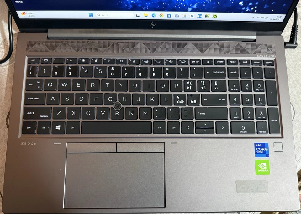 HP ZBOOK FIREFLY 15-G8-15,6”FHD-I7-1185G7-SSD512GB-32GB RAM DDR4-NVIDIA T500 - Immagine 2 di 4