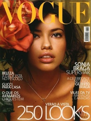 ADRIANA LIMA Raquel Zimmermann VOGUE Brazil Magazine September 2003