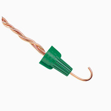 Winged Ground Wire Connectors Nuts with Hole 20 Pcs Green Wire Connector Electri