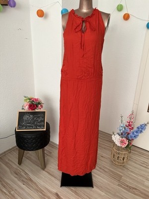 Promod Damen Kleid Sommerkleid Rot Gr: 40