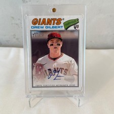 topps Drew Gilbert Drew Gilbert auto autograph RC