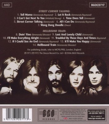 Savoy Brown: Street Corner Talking / Hellbound Train - BGO BGOCD717 - (CD / S)