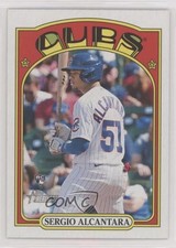 2021 Topps Heritage High Number SP Sergio Alcantara #721 sh7