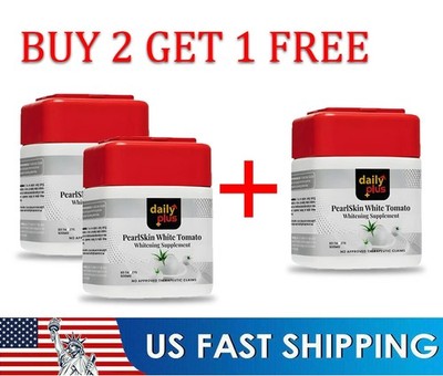 Daily Plus PearlSkin White Tomato 6 in 1 Skin Perfection Supplement 60 Capsules